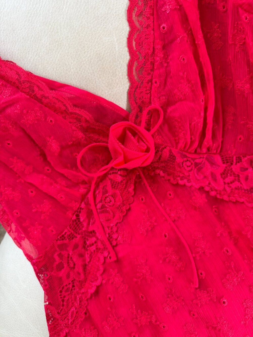 For Love & Lemons Hamptons Eyelet Maxi Dress - Picture 4 of 5